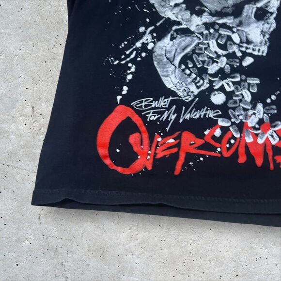 Bullet For My Valentine Truth Hurts Overgone T-Shirt Black Men's M/L Band Tee - Picture 3 of 9